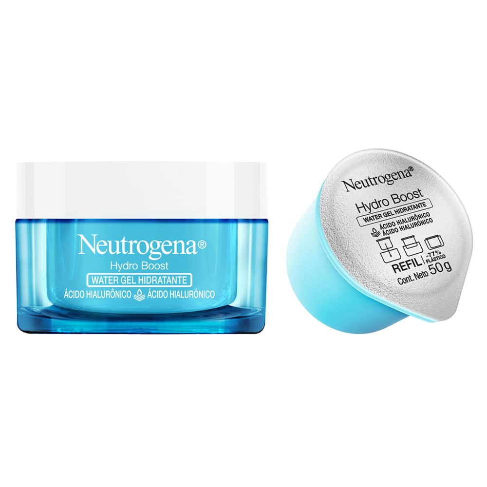 Kit Neutrogena Hydro Boost - Hidratante Facial 50g + Refil 50g — Neutrogena | Farmácia Resyla