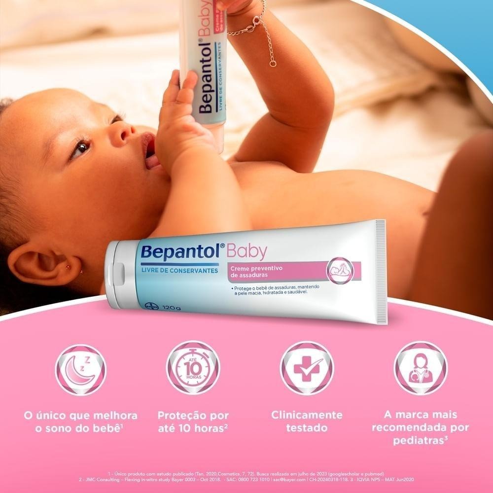 Kit Pomada para Assadura Bepantol Baby 120g 2 Unidades 25% Off na Segunda Unidade — imagem 2 | Farmácia Resyla