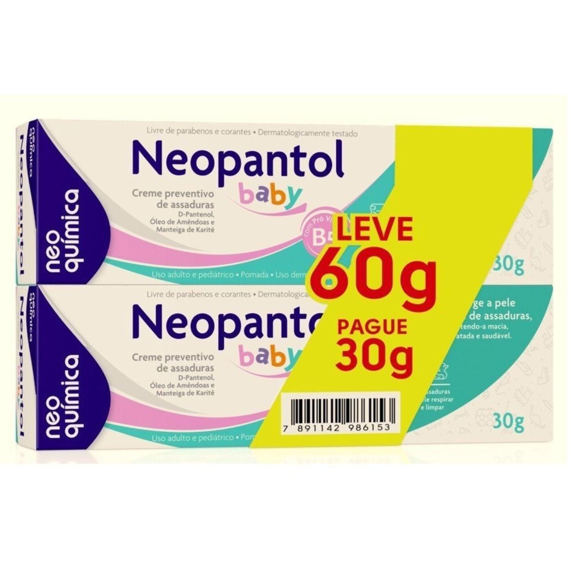 Kit Pomada Para Assadura Neopantol Baby 30g 2 Unidades — Neopantol | Farmácia Resyla