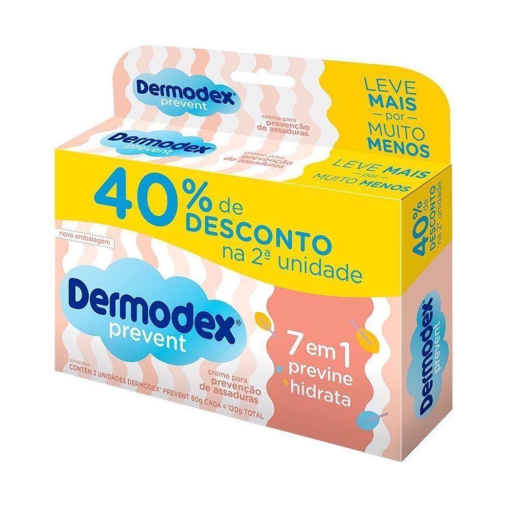 Kit Pomadas de Assadura Infantil Dermodex Prevent 60g cada 2 Uni 40% na 2ª unidade — imagem 2 | Farmácia Resyla