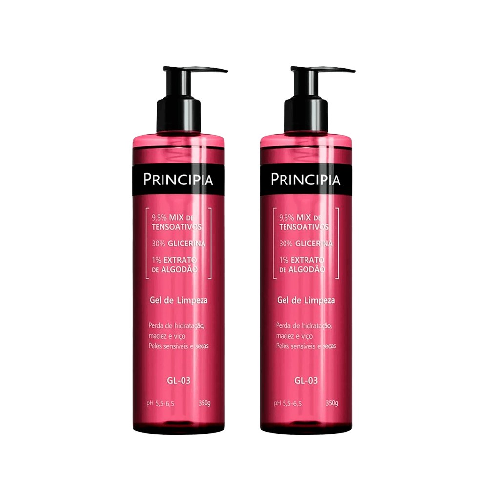 Kit Principia Gel De Limpeza Gl-03 350ml 2 Unidades — Principia | Farmácia Resyla