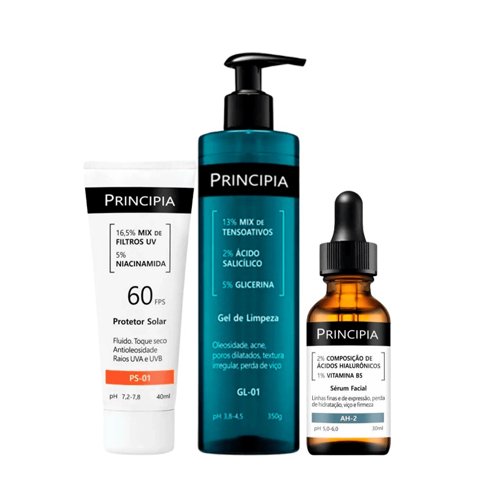 Kit Principia Trio Gl + Ah + Ps — Principia | Farmácia Resyla