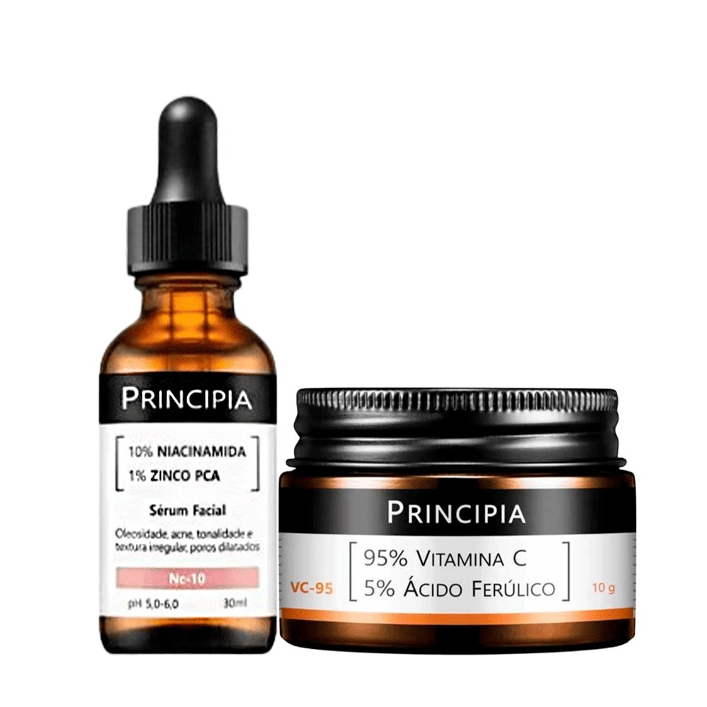 Kit Principia Vitamina C-95 + Niacinamida — Principia | Farmácia Resyla