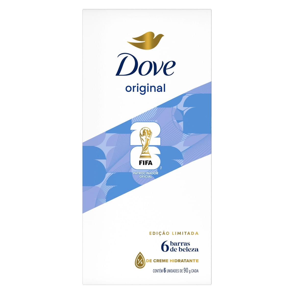 Kit Sabonete em Barra Dove Original Hidratante 90g 6 Unidades — imagem 2 | Farmácia Resyla