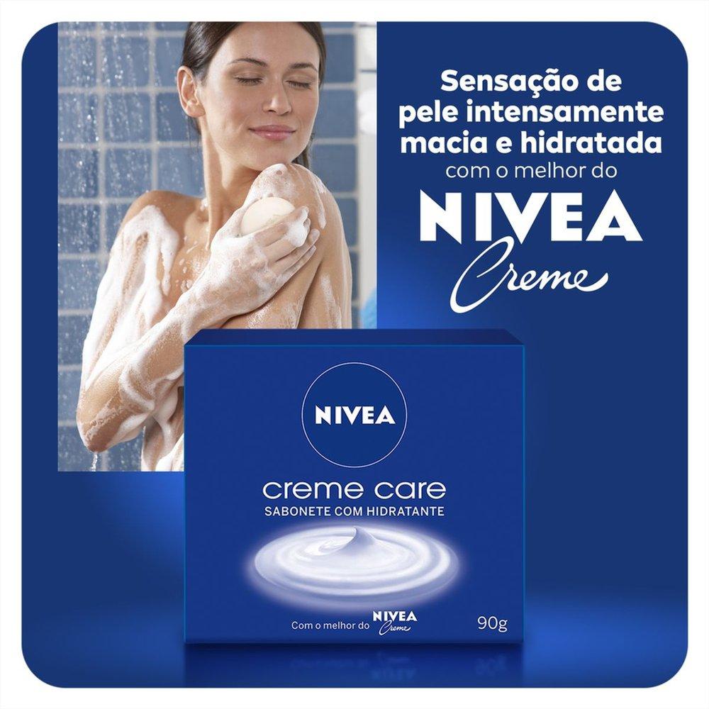 Kit Sabonete em Barra Nivea Creme Care 80g 6 Unidades — imagem 2 | Farmácia Resyla