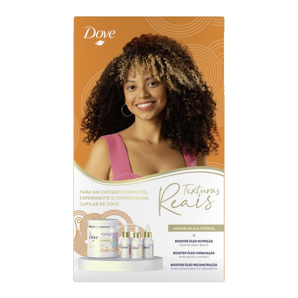 Kit Shampoo Dove Texturas Reais Cacheados 350ml 1 Unidade + Condicionador Dove Texturas Reais Cacheados 175ml 1 uni — imagem 4 | Farmácia Resyla