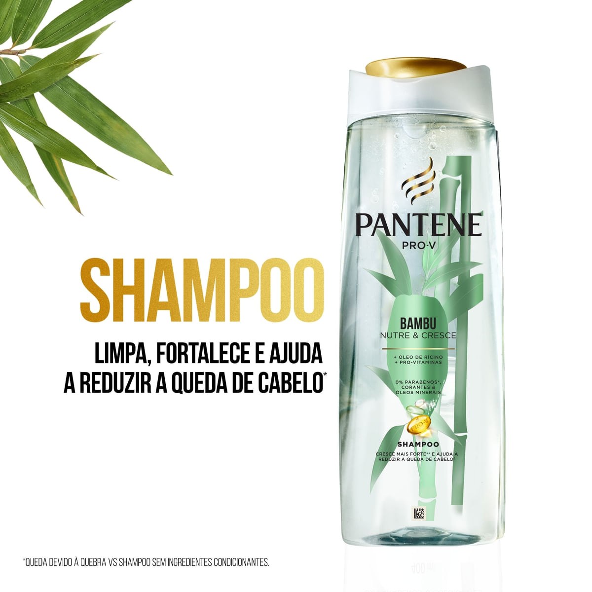 Kit Shampoo Pantene Pro-V Bambu 400ml 1 Unidade + Condicionador Pantene Pro-V Bambu 175ml 1 Unidade — imagem 2 | Farmácia Resyla