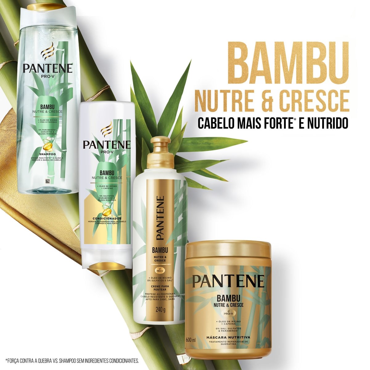 Kit Shampoo Pantene Pro-V Bambu 400ml 1 Unidade + Condicionador Pantene Pro-V Bambu 175ml 1 Unidade — imagem 4 | Farmácia Resyla
