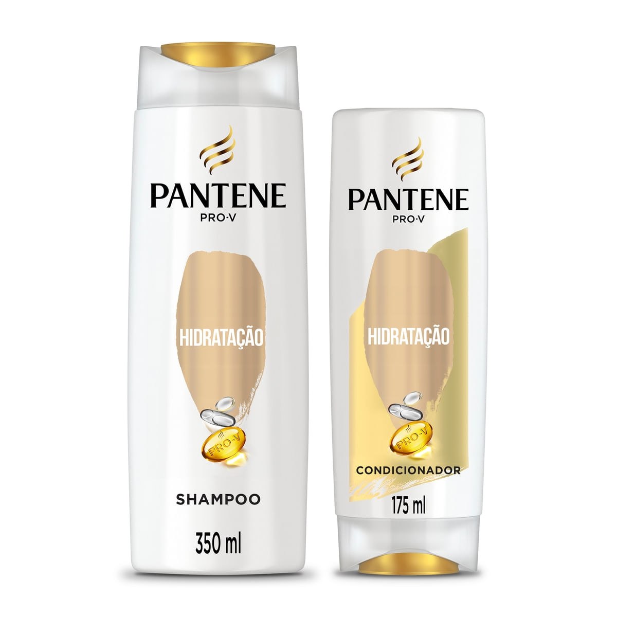 Kit Shampoo Pantene Pro-V Hidratação 350ml 1 Unidade + Condicionador Pantene Pro-V Hidratação 175ml 1 Unidade — Pantene | Farmácia Resyla