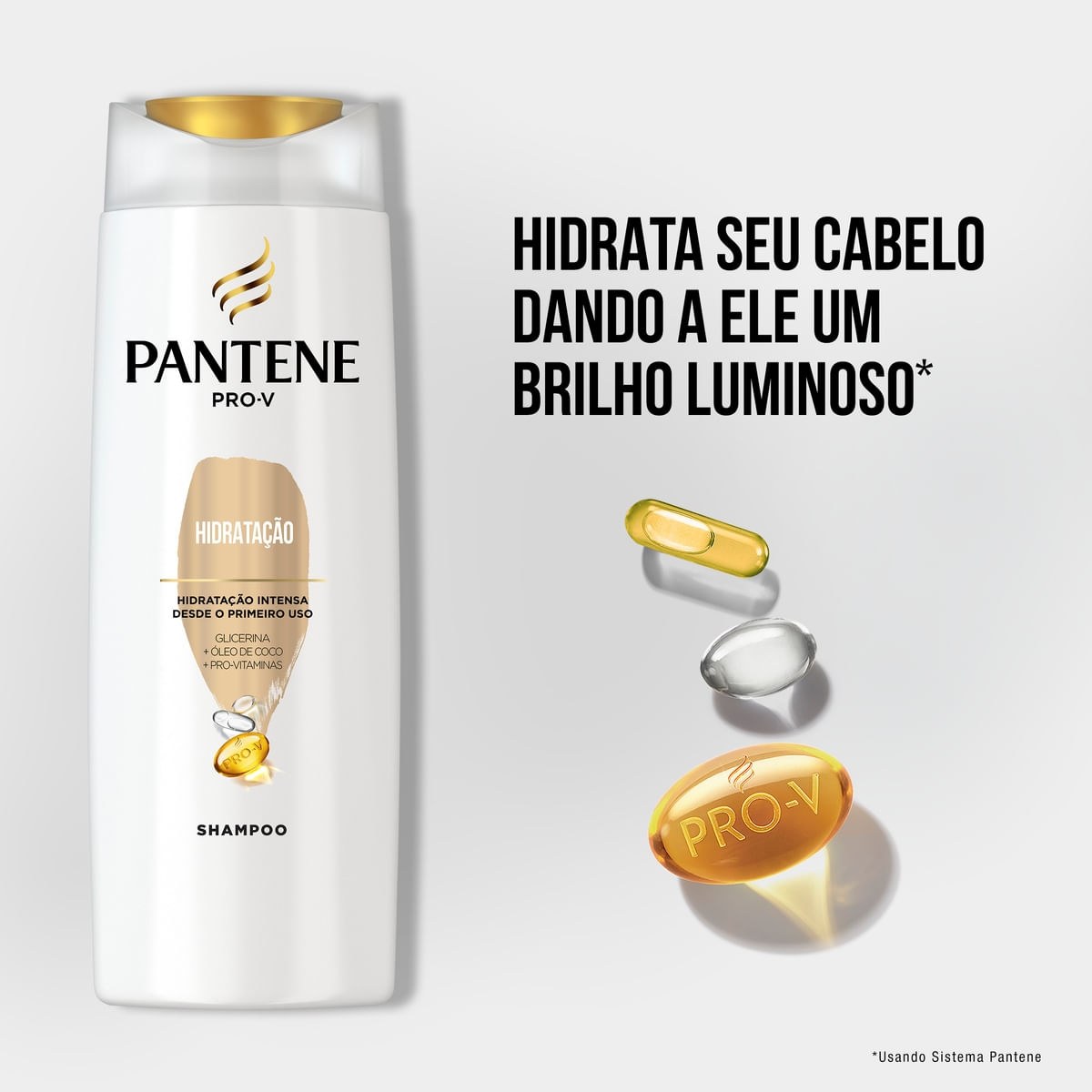 Kit Shampoo Pantene Pro-V Hidratação 350ml 1 Unidade + Condicionador Pantene Pro-V Hidratação 175ml 1 Unidade — imagem 3 | Farmácia Resyla