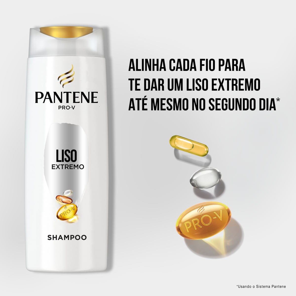 Kit Shampoo Pantene Pro-V Liso Extremo 350ml 1 Unidade + Condicionador Pantene Pro-V Liso Extremo 175ml 1 Unidade — imagem 3 | Farmácia Resyla
