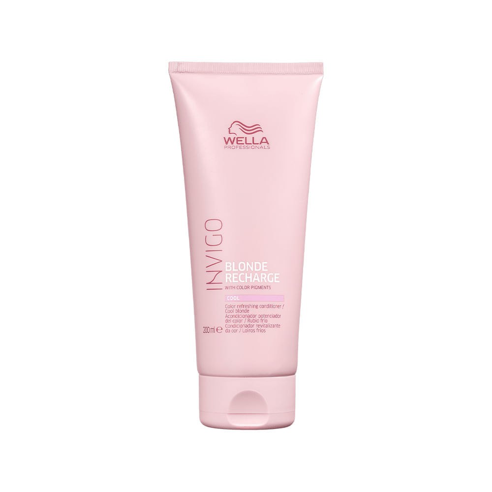 Kit Wella Invigo Cool Blonde Recharge- Shampoo 250 ml + Condicionador 200 ml — imagem 4 | Farmácia Resyla