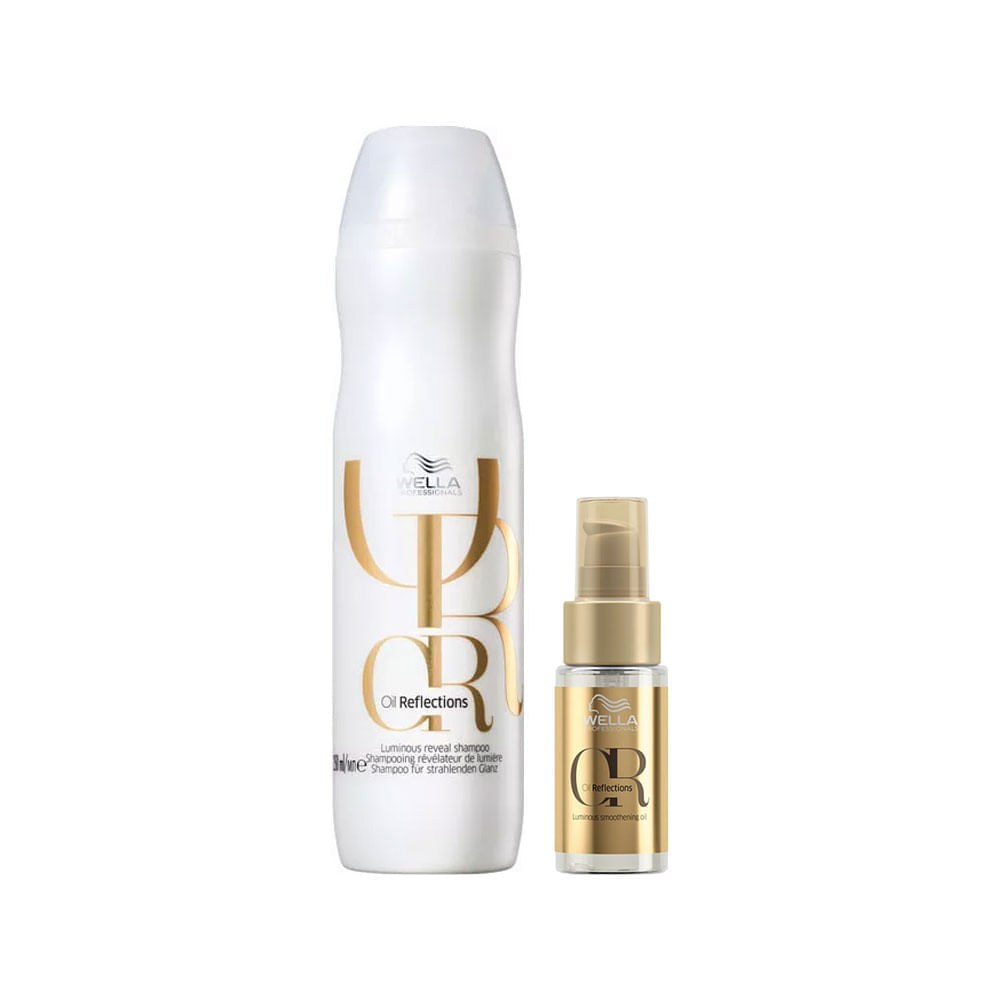 Kit Wella Oil Reflections - Shampoo 250 ml + Óleo 30 ml — imagem 2 | Farmácia Resyla