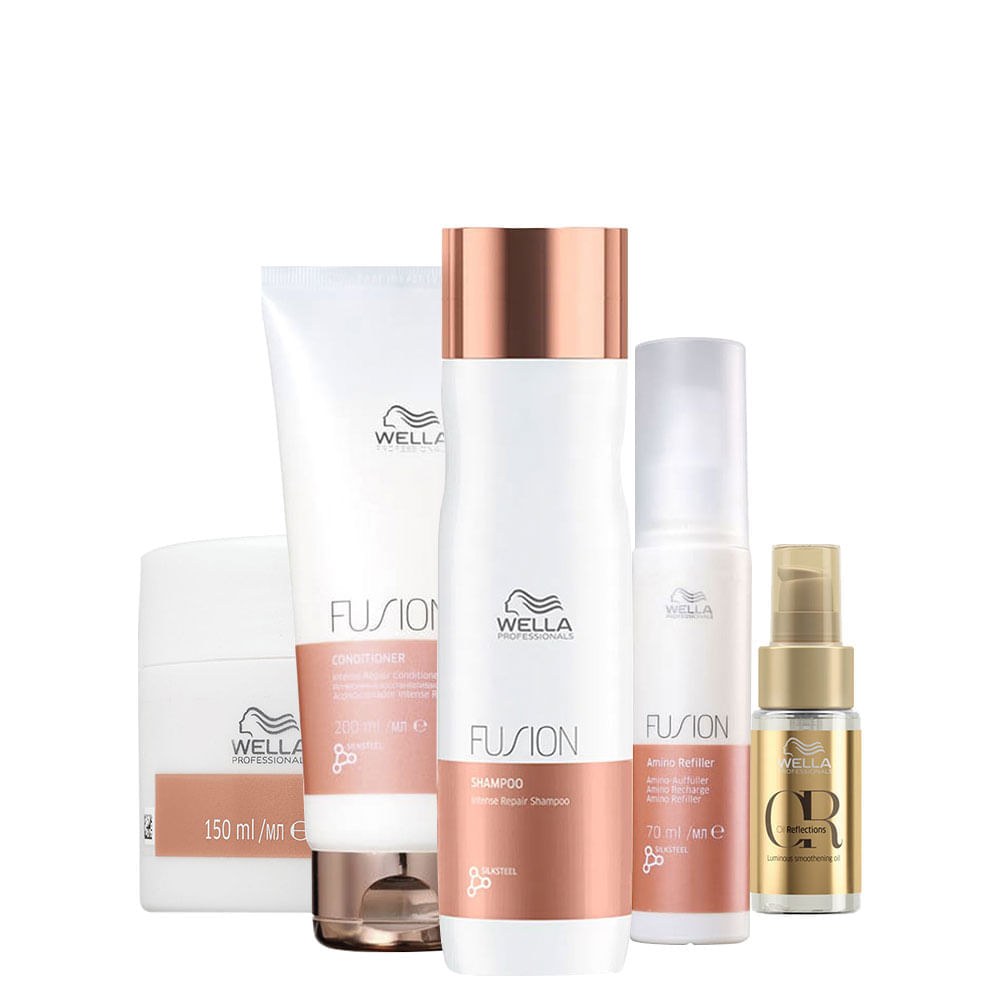 Kit Wella Professionals Fusion Home Care - 5 Produtos — Wella Professionals | Farmácia Resyla