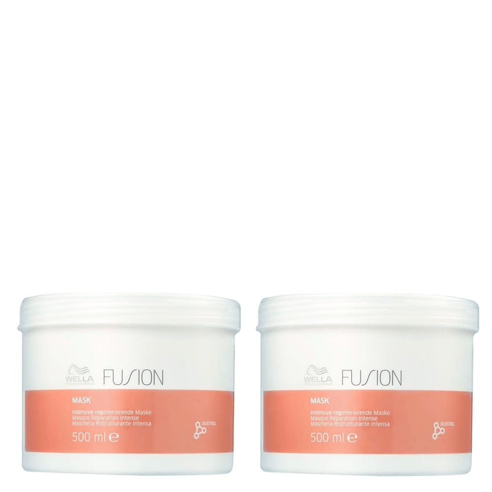 Kit Wella Professionals Fusion Máscara de Reparação 500 ml - 2 Unidades — Wella Professionals | Farmácia Resyla