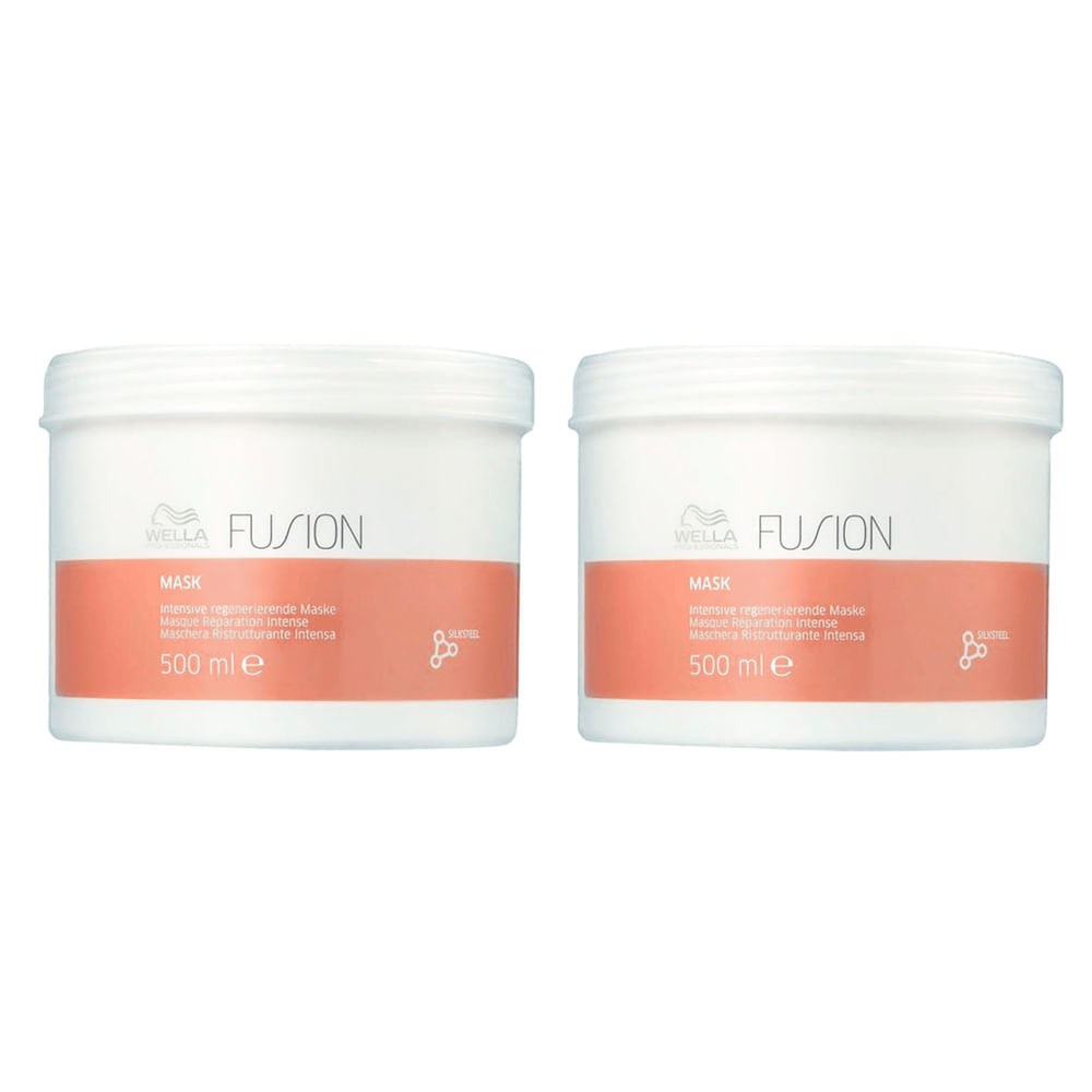 Kit Wella Professionals Fusion Máscara de Reparação 500 ml - 2 Unidades — imagem 2 | Farmácia Resyla