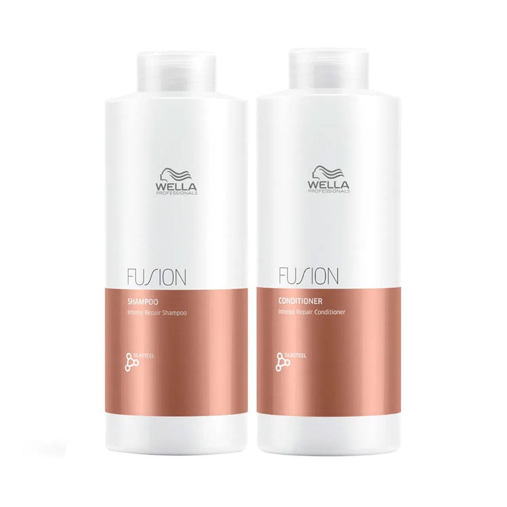 Kit Wella Professionals Fusion - Shampoo 1000 ml + Condicionador 1000 ml — imagem 2 | Farmácia Resyla