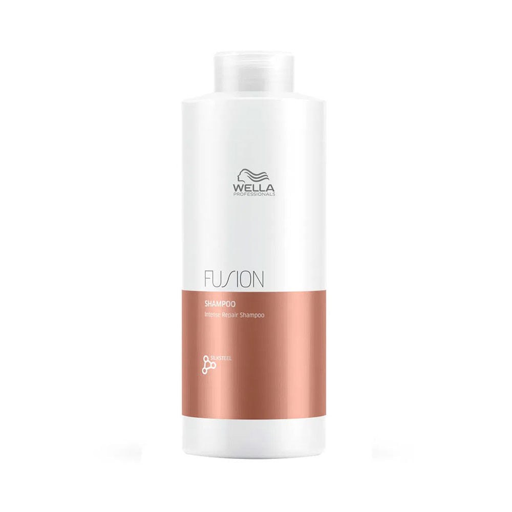 Kit Wella Professionals Fusion - Shampoo 1000 ml + Máscara 500 ml + Tratamento Reconstrução 70 ml — imagem 4 | Farmácia Resyla
