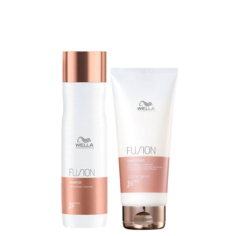 Kit Wella Professionals Fusion - Shampoo 250 ml + Condicionador 200 ml — Wella Professionals | Farmácia Resyla