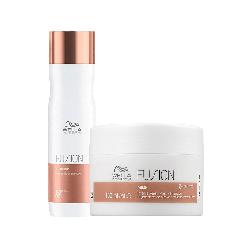 Kit Wella Professionals Fusion - Shampoo 250 ml + Máscara 150 ml — imagem 2 | Farmácia Resyla