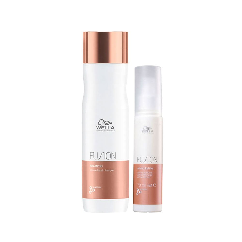 Kit Wella Professionals Fusion - Shampoo 250 ml + Tratamento Reconstrução 70 ml — imagem 2 | Farmácia Resyla