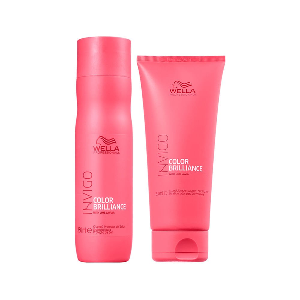 Kit Wella Professionals Invigo Color Brilliance - Shampoo 250 ml + Condicionador 200 ml — imagem 2 | Farmácia Resyla