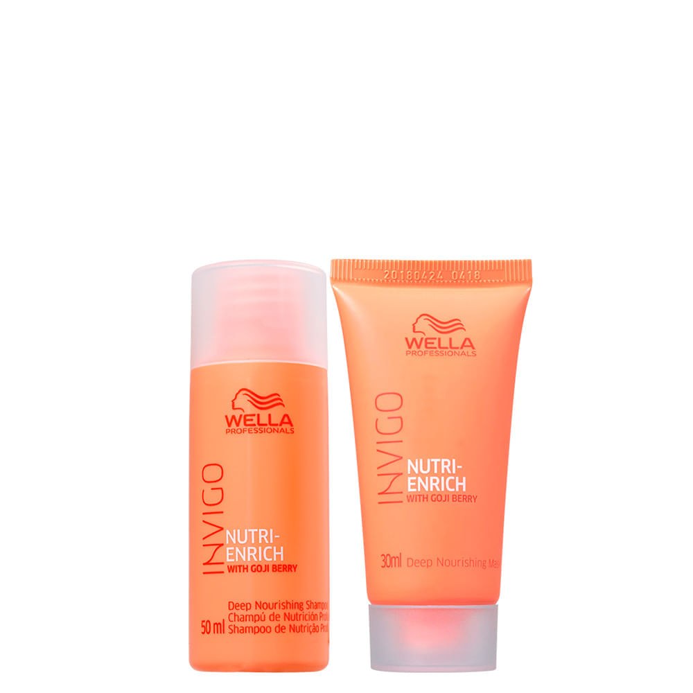 Kit Wella Professionals Invigo Enrich - Shampoo 50 ml + Máscara 30 ml — Wella Professionals | Farmácia Resyla