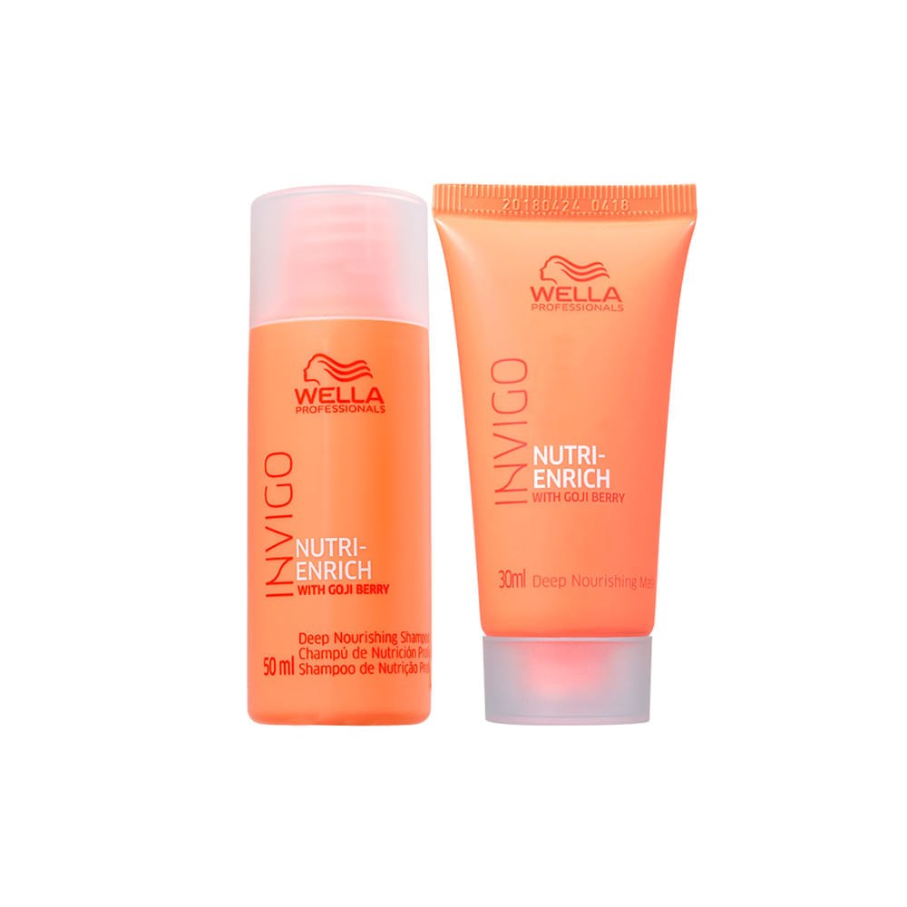 Kit Wella Professionals Invigo Enrich - Shampoo 50 ml + Máscara 30 ml — imagem 2 | Farmácia Resyla