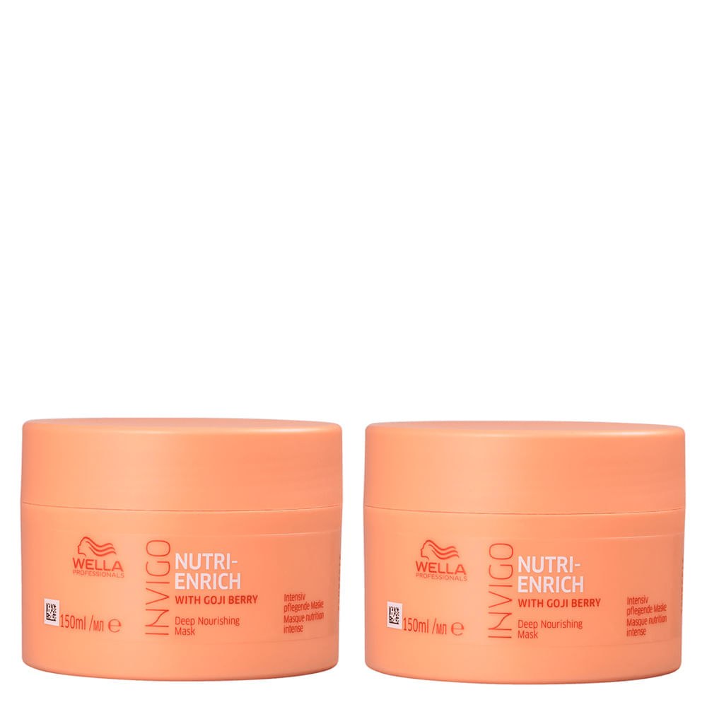 Kit Wella Professionals Invigo Nutri Enrich Máscara de Nutrição 150 ml - 2 Unidades — Wella Professionals | Farmácia Resyla