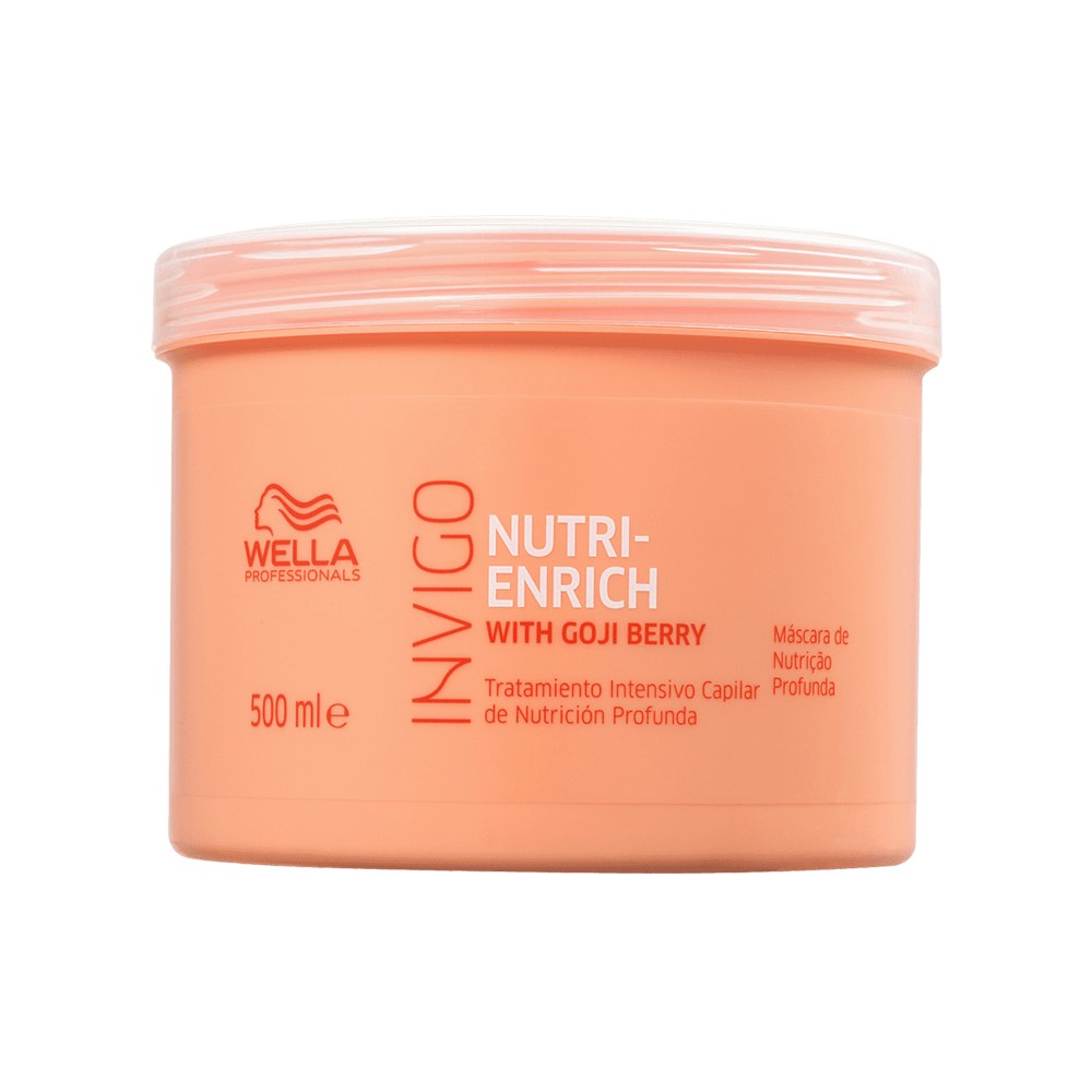 Kit Wella Professionals Invigo Nutri Enrich Máscara de Nutrição 500 ml - 2 Unidades — imagem 3 | Farmácia Resyla