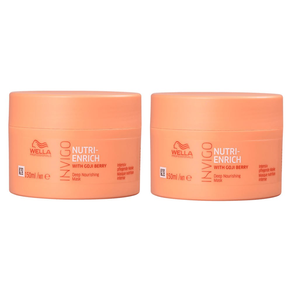 Kit Wella Professionals Invigo Nutri Enrich Máscara de Nutrição 150 ml - 2 Unidades — imagem 2 | Farmácia Resyla