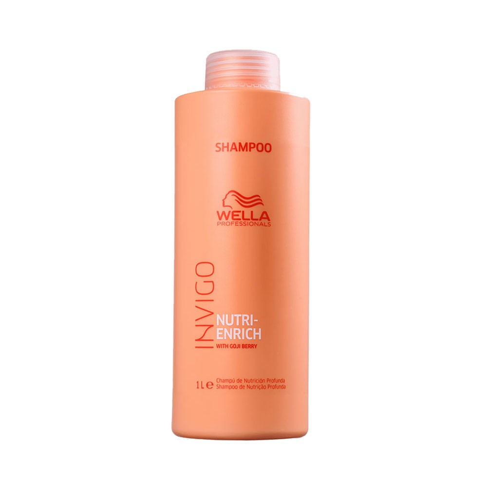 Kit Wella Professionals Invigo Nutri Enrich - Shampoo 1000 ml + Máscara 500 ml — imagem 3 | Farmácia Resyla