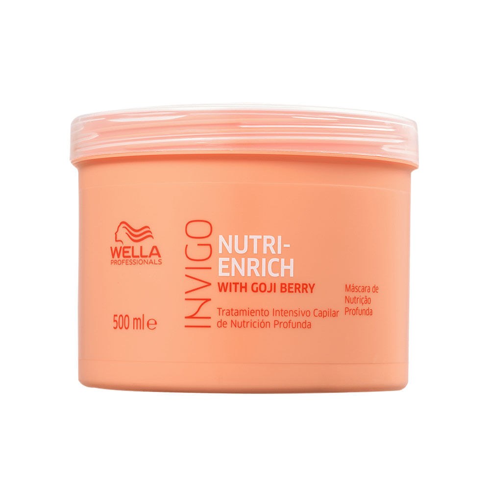 Kit Wella Professionals Invigo Nutri Enrich - Shampoo 1000 ml + Condicionador 1000 ml + Máscara 500 ml + Leave-in 150 ml — imagem 3 | Farmácia Resyla
