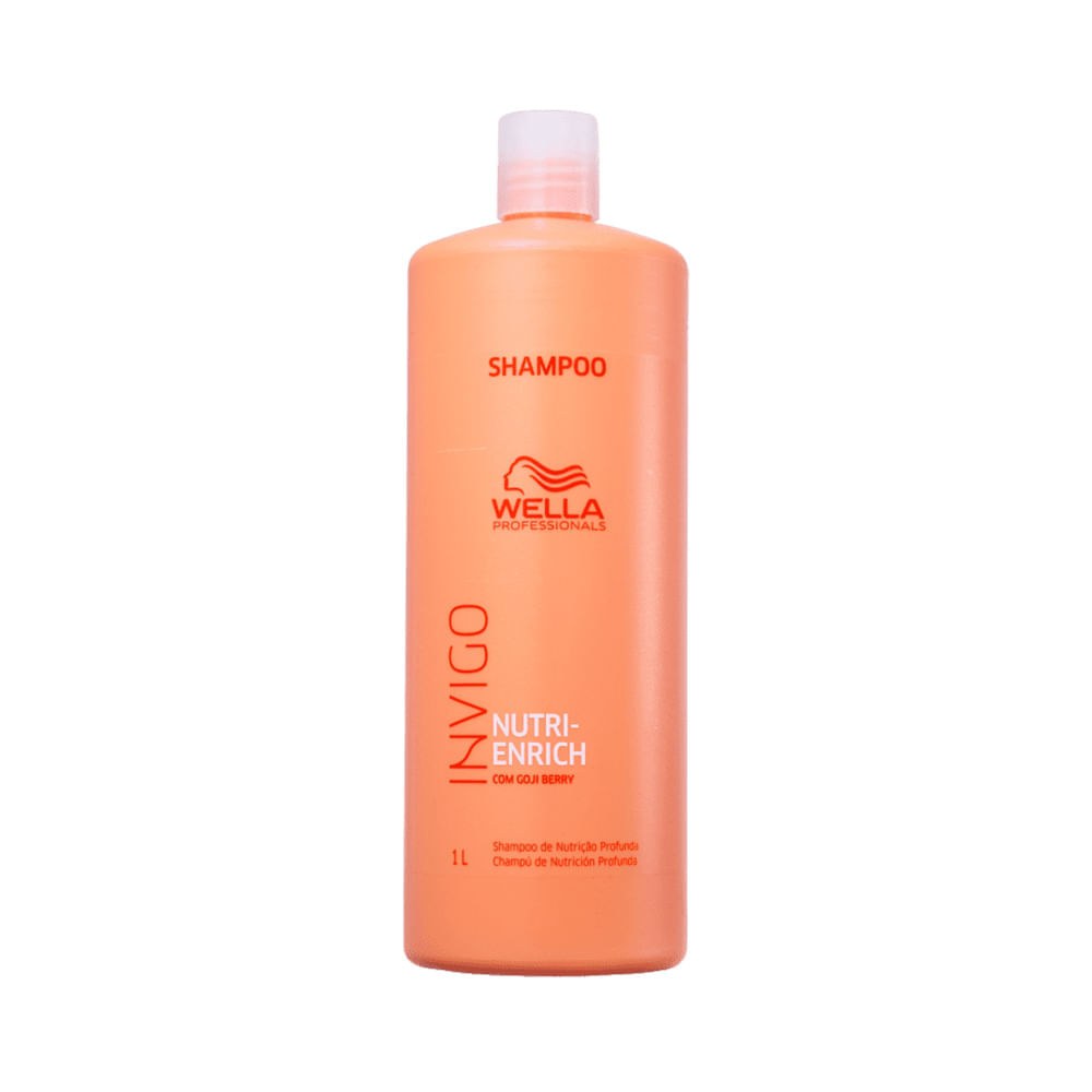 Kit Wella Professionals Invigo Nutri Enrich Shampoo 1000 ml - 2 Unidades — imagem 3 | Farmácia Resyla