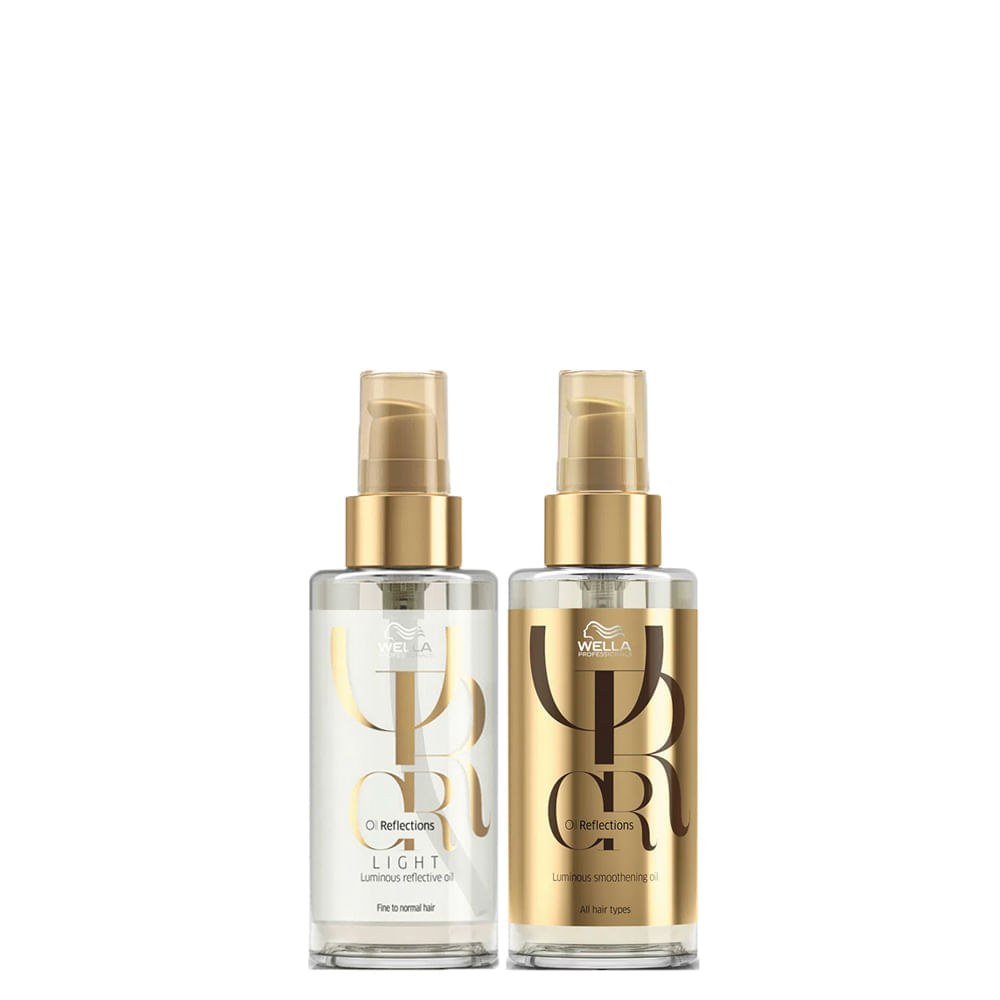 Kit Wella Professionals Oil Reflections - Óleo 100 ml + Óleo Light 100 ml — imagem 2 | Farmácia Resyla