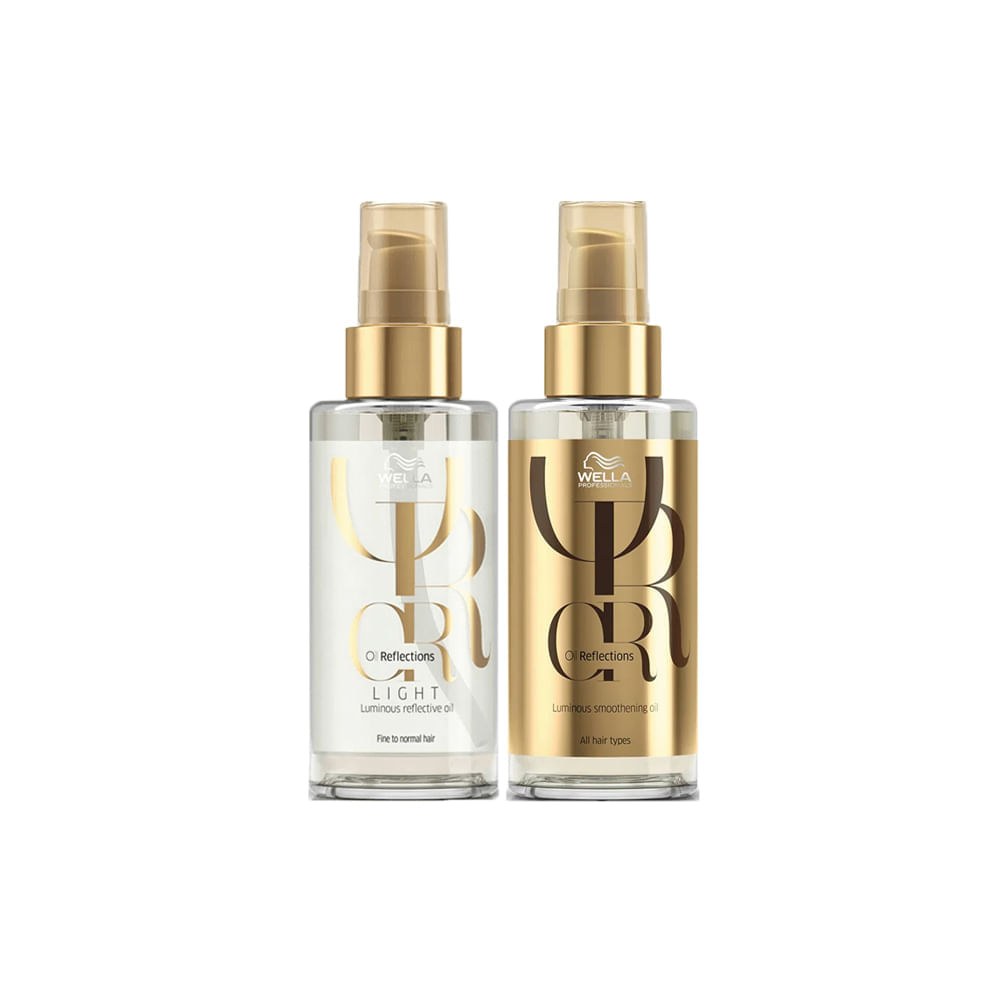 Kit Wella Professionals Oil Reflections - Óleo 100 ml + Óleo Light 100 ml — imagem 3 | Farmácia Resyla