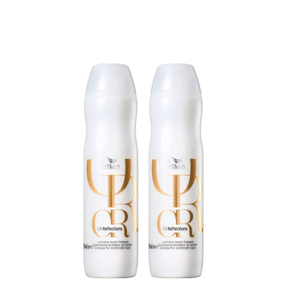 Kit Wella Professionals Oil Reflections Shampoo 250 ml - 2 Unidades — Wella Professionals | Farmácia Resyla