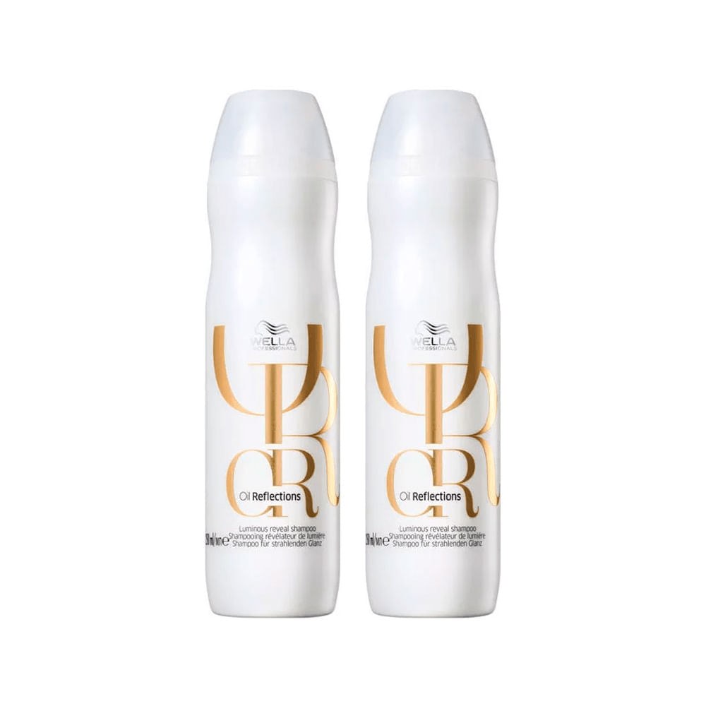 Kit Wella Professionals Oil Reflections Shampoo 250 ml - 2 Unidades — imagem 2 | Farmácia Resyla