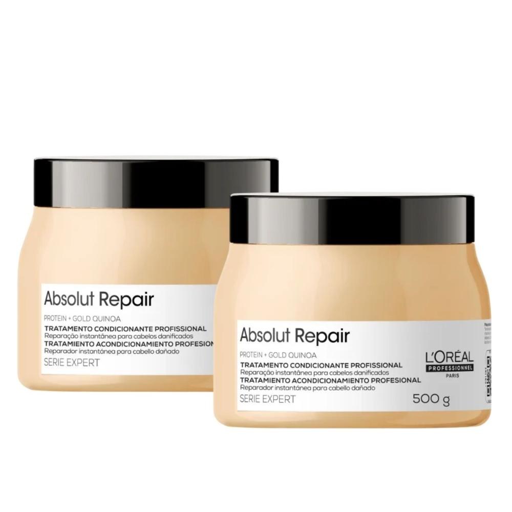 L'Oréal Absolut Repair Gold Quinoa - Kit 2 Máscaras Capilares - 500g cada — L'Oréal | Farmácia Resyla