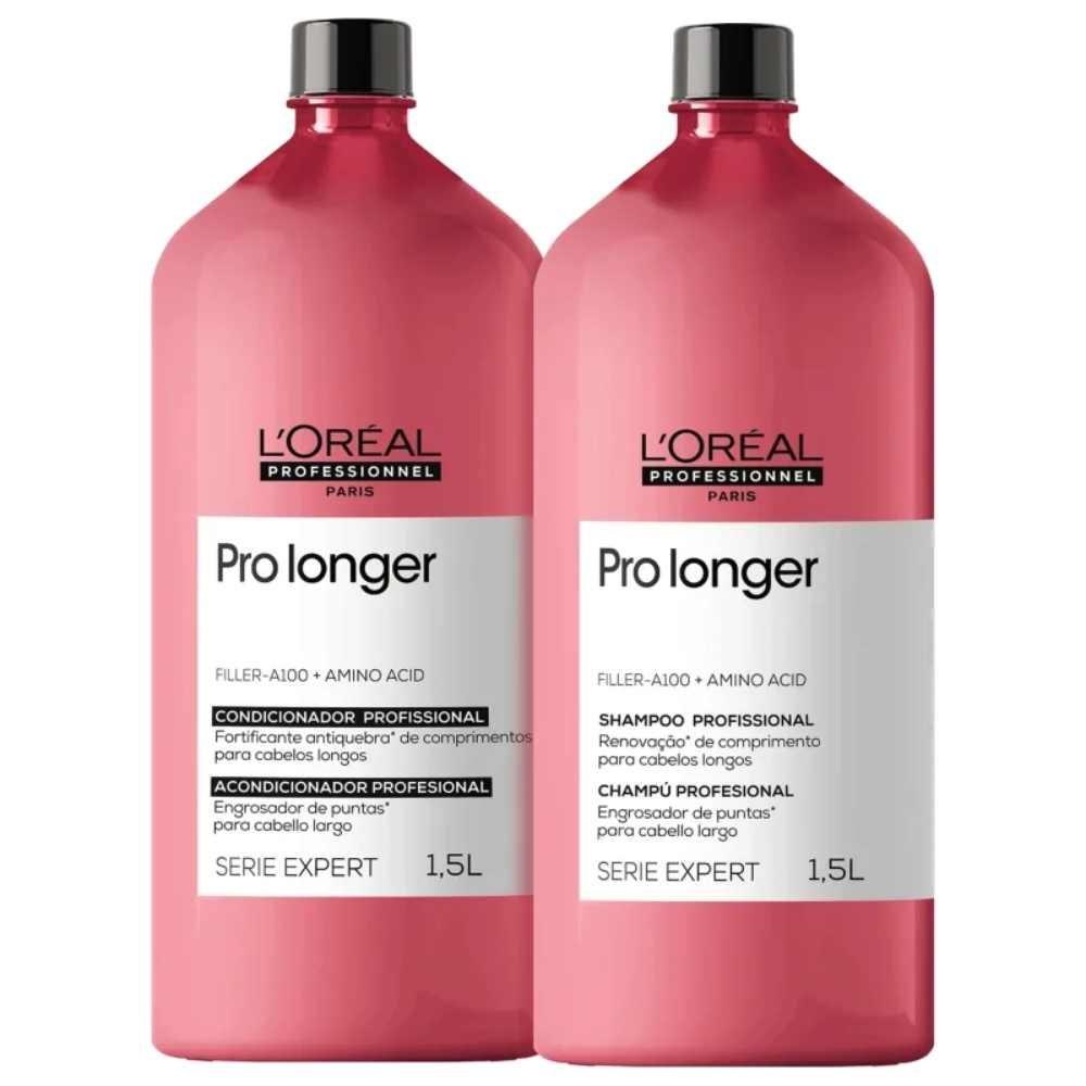 L'Oréal Pro Longer - Shampoo 1500ml + Condicionador 1500ml — L'Oréal | Farmácia Resyla