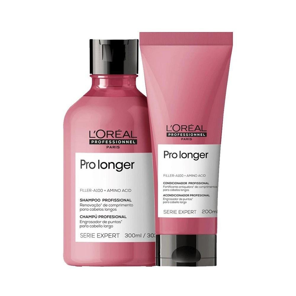 L'Oréal Pro Longer - Shampoo 300ml + Condicionador 200ml — imagem 2 | Farmácia Resyla