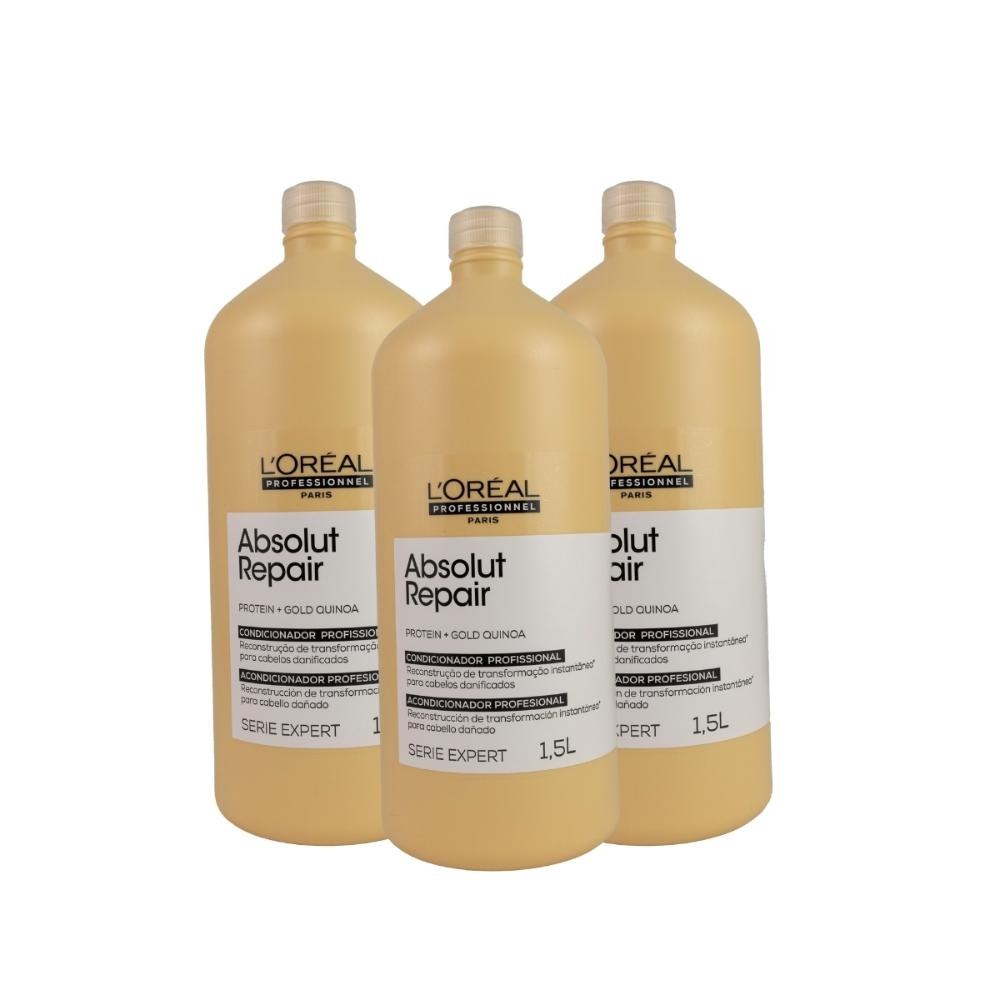 L'Oréal Professionnel Absolut Gold Kit - 3 Condicionadores 1,5L — L'Oréal | Farmácia Resyla