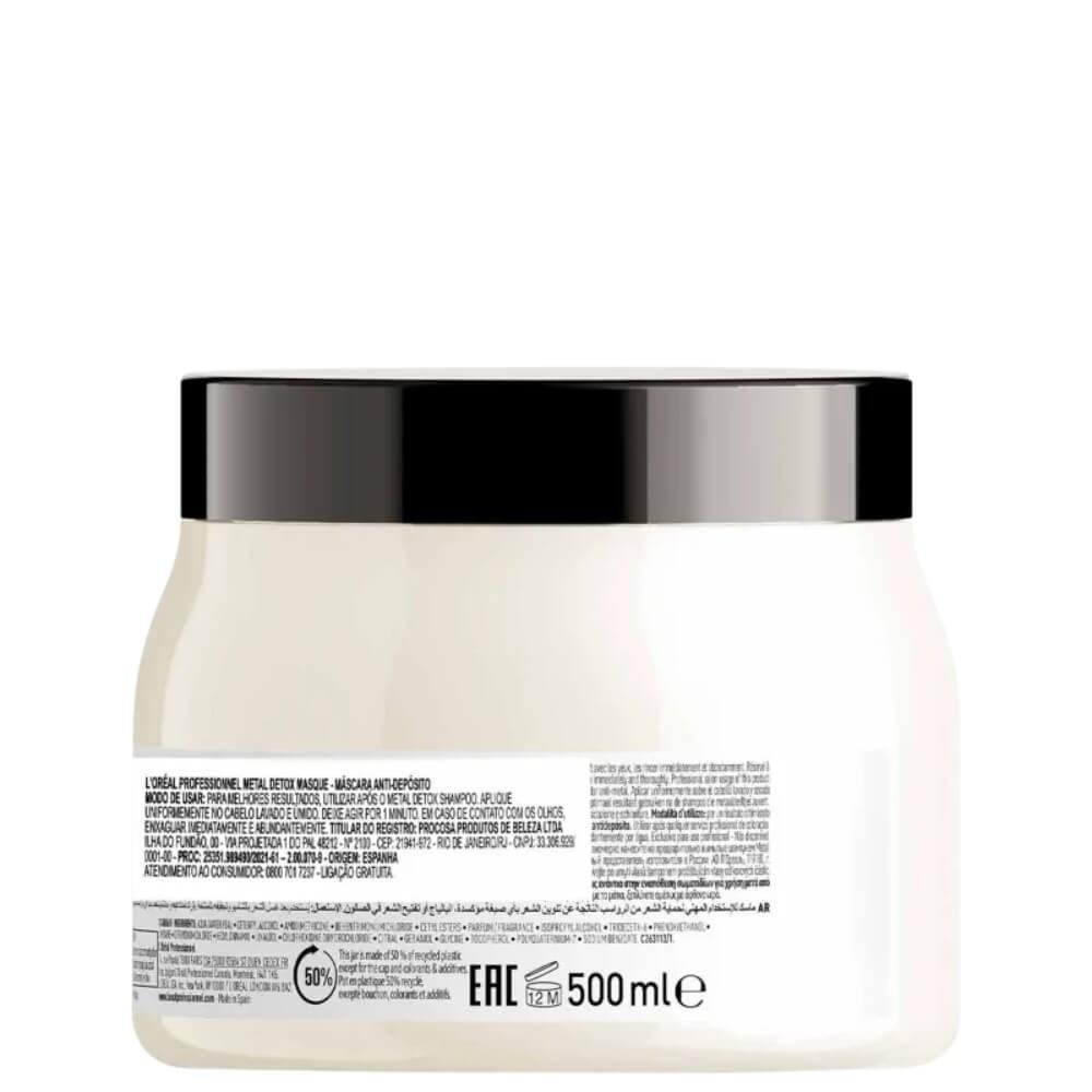 L'Oréal Professionnel Metal Detox - Máscara Capilar 500ml — imagem 2 | Farmácia Resyla