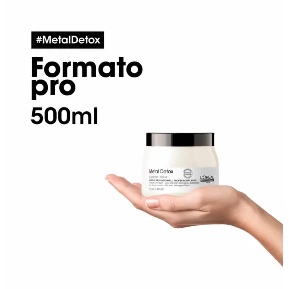 L'Oréal Professionnel Metal Detox - Máscara Capilar 500ml — imagem 3 | Farmácia Resyla