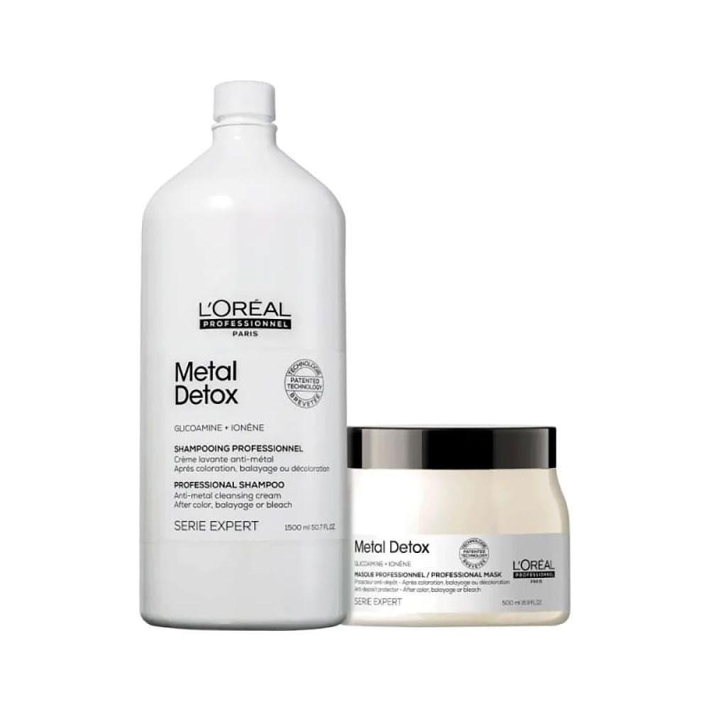 L'Oréal Professionnel Metal Detox Shampoo 1,5L + Máscara 500g — imagem 3 | Farmácia Resyla