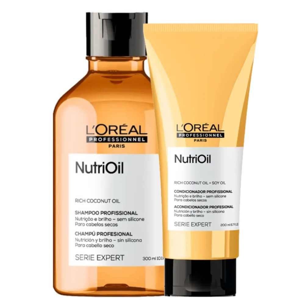 L'Oréal Professionnel Serie Expert NutriOil - Shampoo 300ml + Condicionador 200ml — L'Oréal | Farmácia Resyla