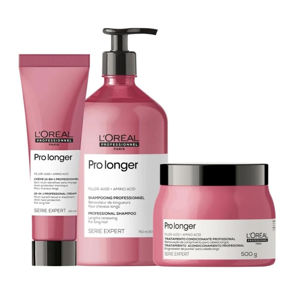 L'Oréal Professionnel - Serie Expert Pro Longer Preenchimento de Pontas - Kit Tratamento Capilar - 3 Produtos — L'Oréal | Farmácia Resyla