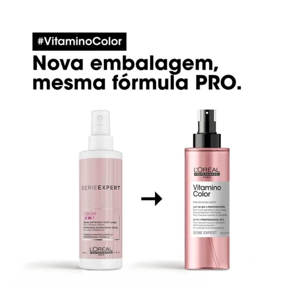 L'Oréal Professionnel Vitamino Color Leave-In 10 In1 Spray 190ml — imagem 4 | Farmácia Resyla