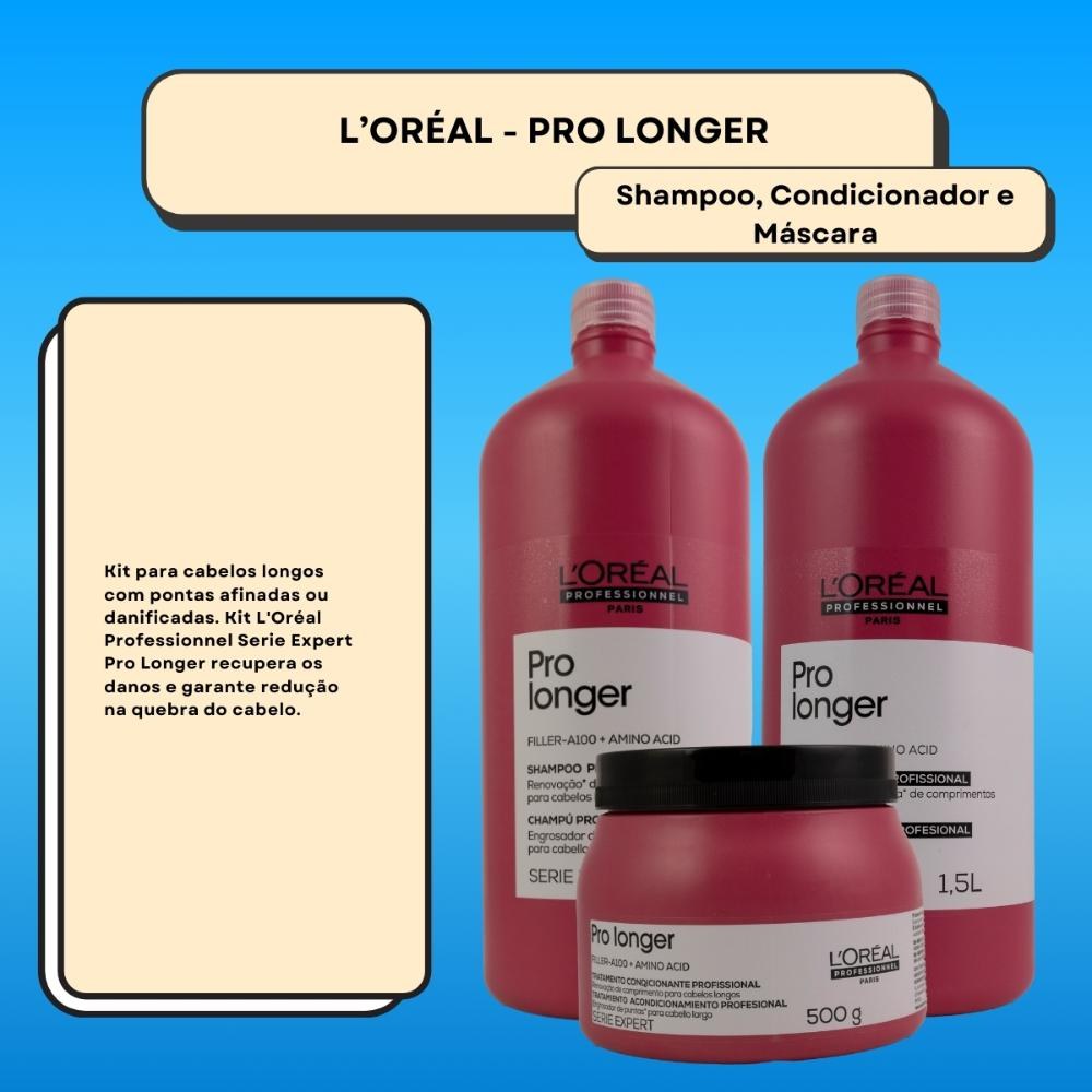 L'Oréal Serie Expert Pro Longer - Kit Salão (3 Produtos) — imagem 2 | Farmácia Resyla