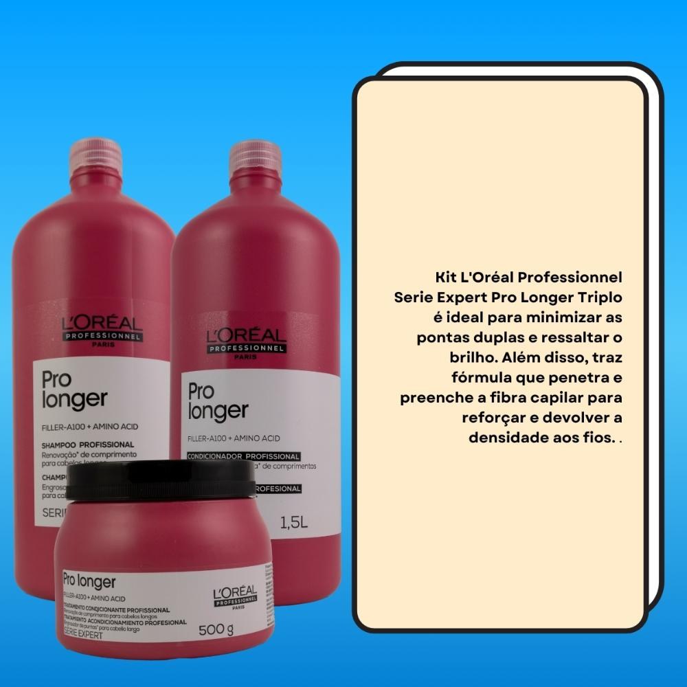 L'Oréal Serie Expert Pro Longer - Kit Salão (3 Produtos) — imagem 3 | Farmácia Resyla